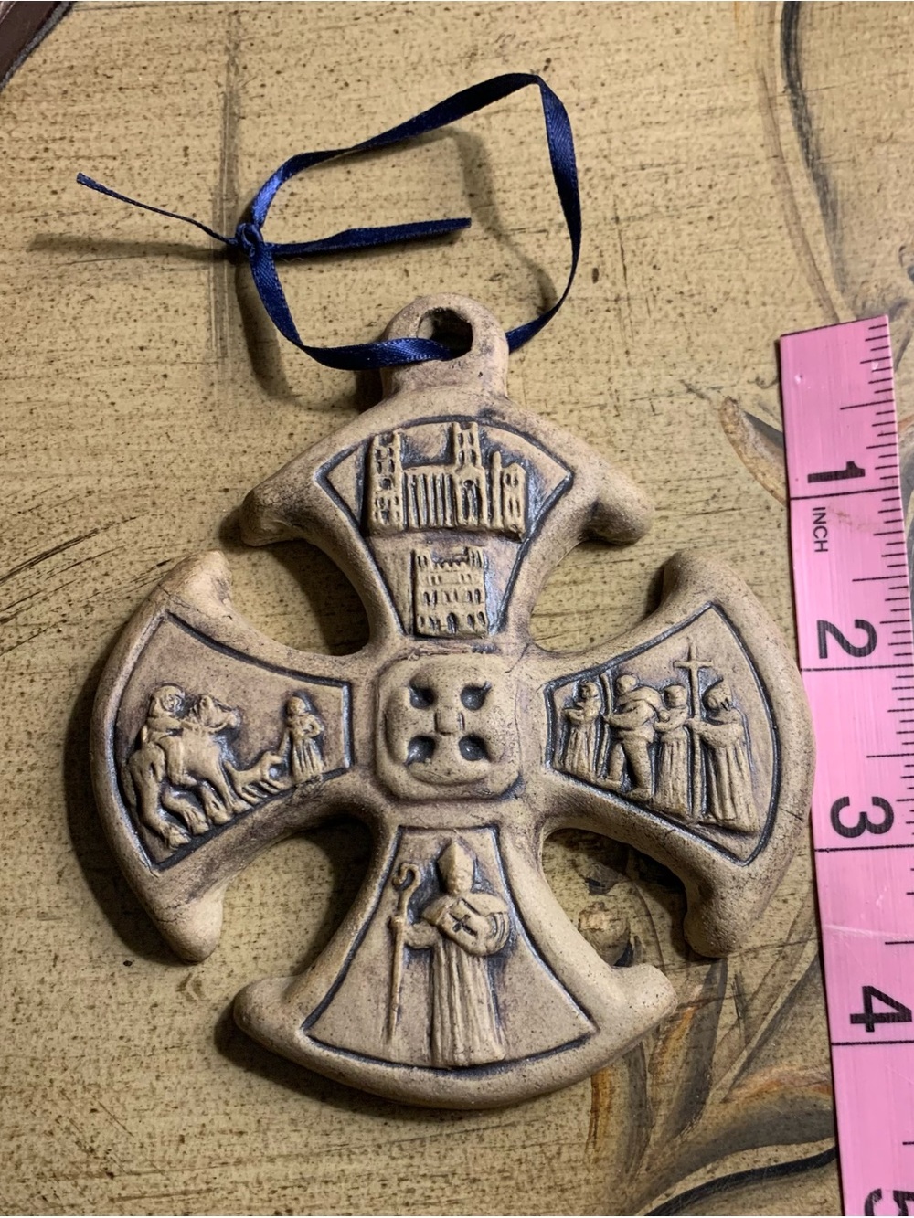 Canterbury Cross Ornament